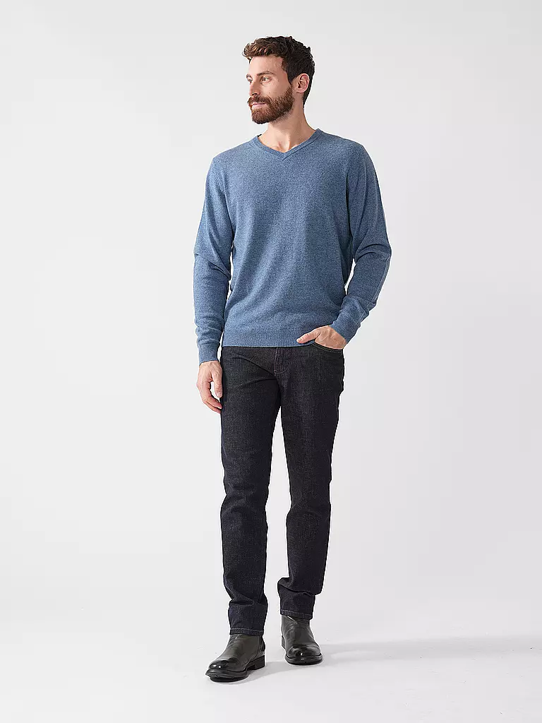 FYNCH-HATTON | Kaschmirpullover | Bleu clair
