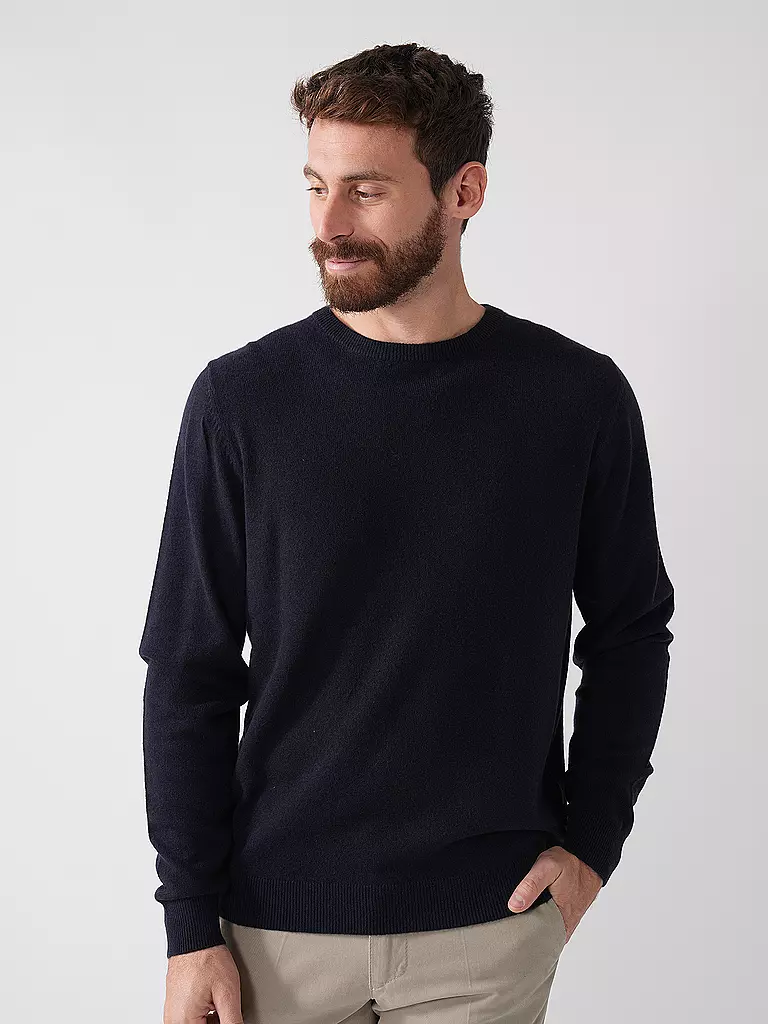 FYNCH-HATTON | Kaschmirpullover | Bleu foncé