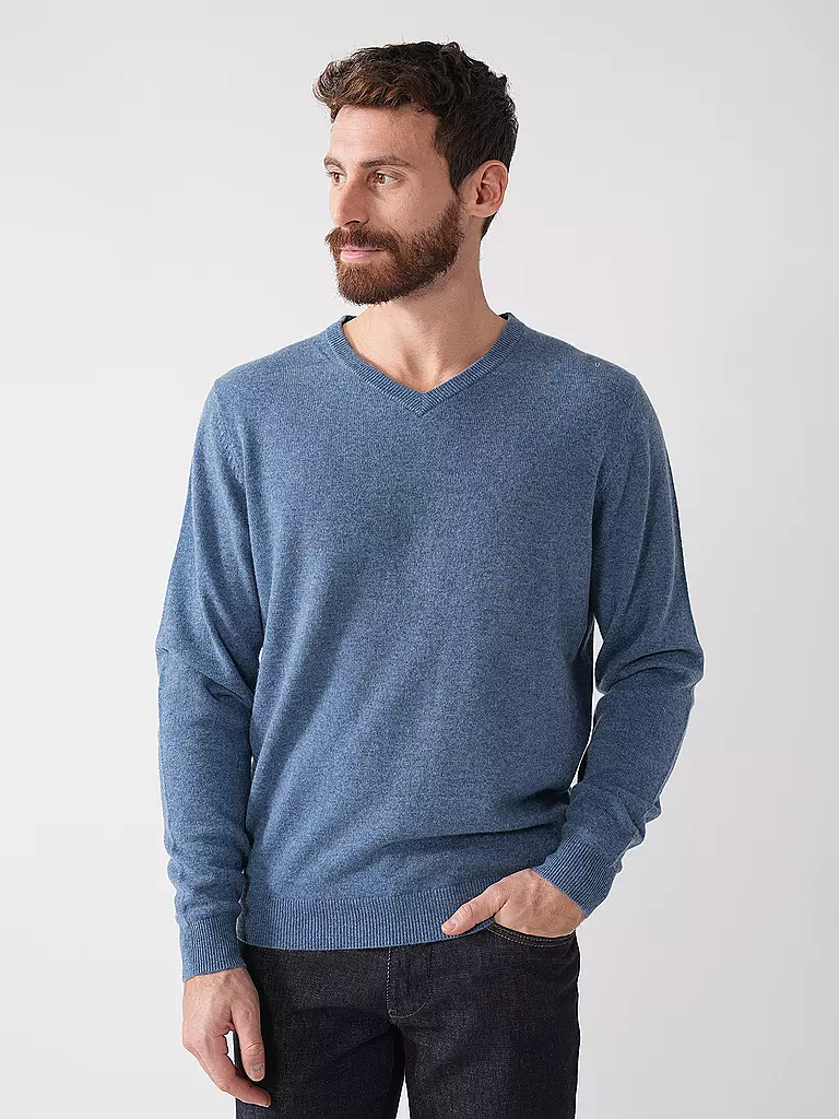FYNCH-HATTON | Kaschmirpullover | Bleu clair