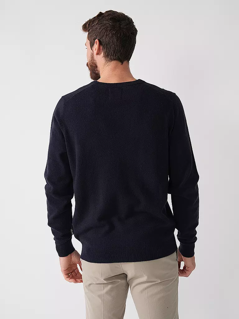 FYNCH-HATTON | Kaschmirpullover | Bleu foncé
