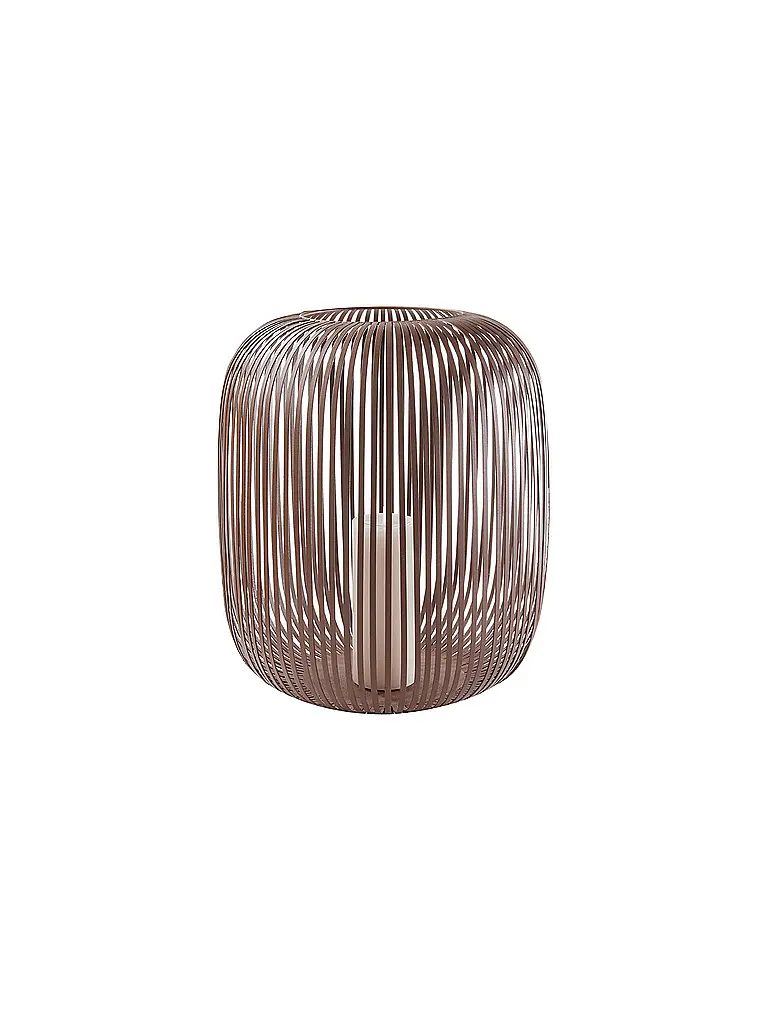 FYNCH-HATTON | Lanterne 45x40cm LIG Large Walnut | hellbraun