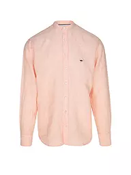 FYNCH-HATTON | Leinenhemd Casual Fit | Orange