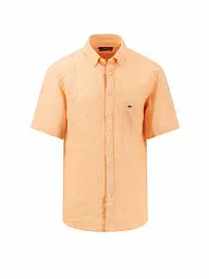 FYNCH-HATTON | Leinenhemd Casual Fit | Orange