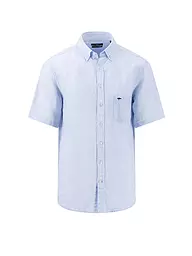 FYNCH-HATTON | Leinenhemd Casual Fit | Bleu clair