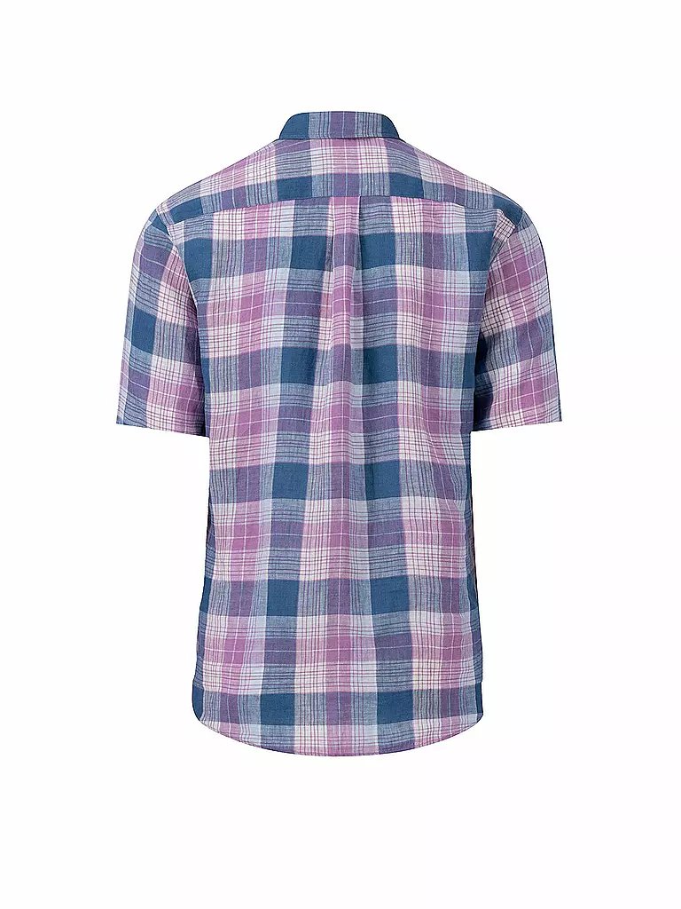 FYNCH-HATTON | Leinenhemd Casual Fit | Lilas