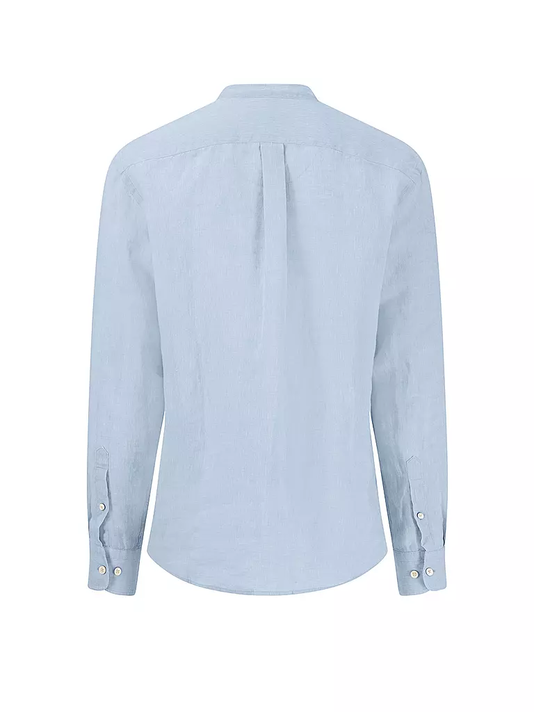 FYNCH-HATTON | Leinenhemd Casual Fit | hellblau
