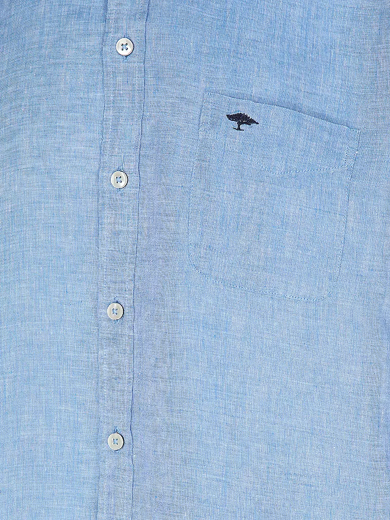 FYNCH-HATTON | Leinenhemd Casual Fit | Bleu