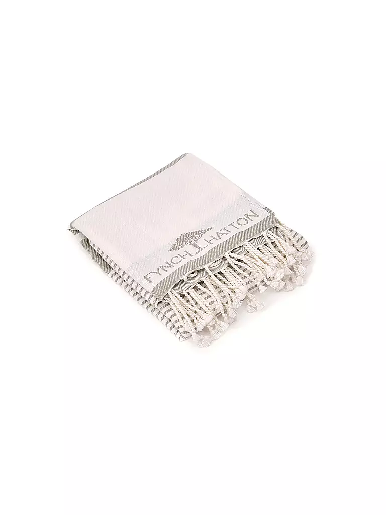 FYNCH-HATTON | Nom du produit: Serviette de plage 100x200cm KITAMBAA Sauge | Vert clair