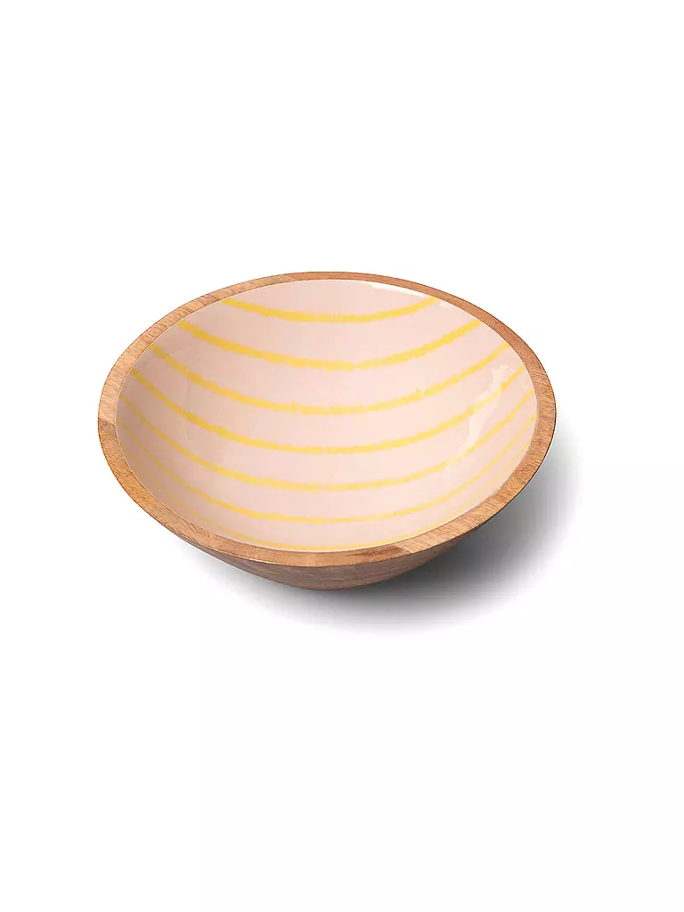 FYNCH-HATTON | Petit bol 20cm SINGITA Lemon Stripe | gelb