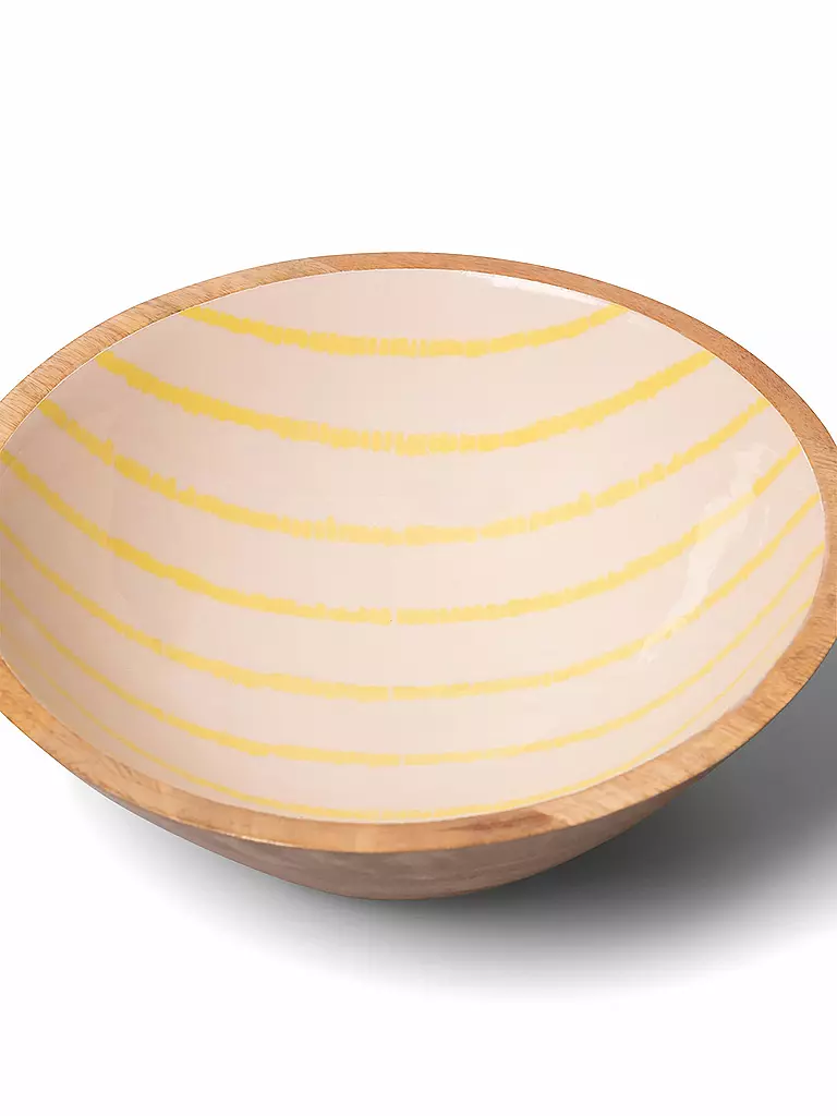 FYNCH-HATTON | Petit bol 20cm SINGITA Lemon Stripe | gelb