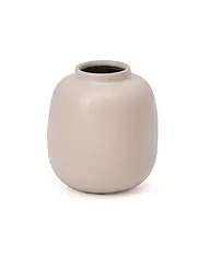 FYNCH-HATTON | Petite vase en métal MALI Gris Éléphant | Gris clair