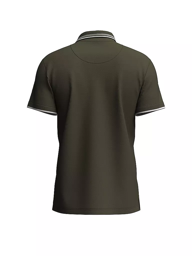 FYNCH-HATTON | Polo Coupe Décontractée | olive