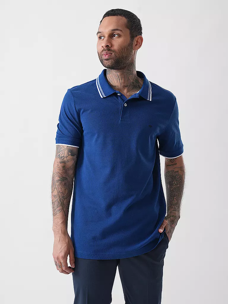 FYNCH-HATTON | Poloshirt coupe décontractée | dunkelblau