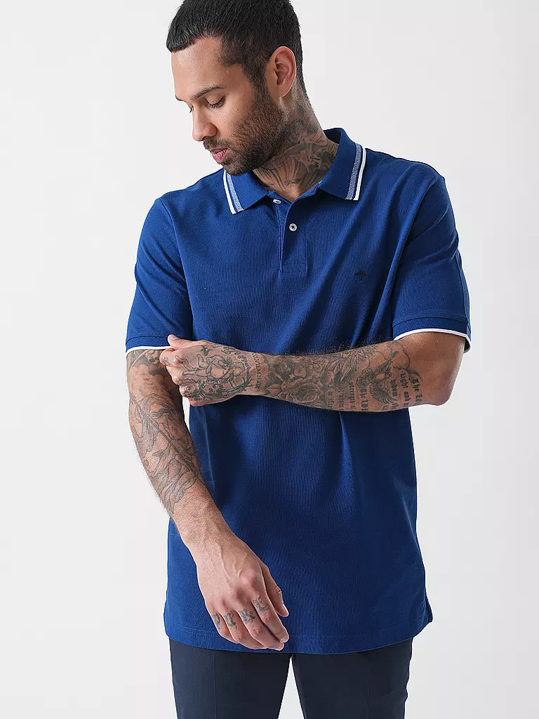 FYNCH-HATTON | Poloshirt coupe décontractée | dunkelblau