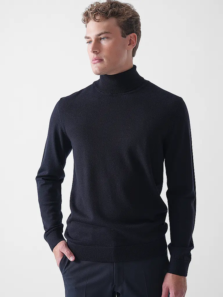 FYNCH-HATTON | Pull à col roulé | dunkelblau