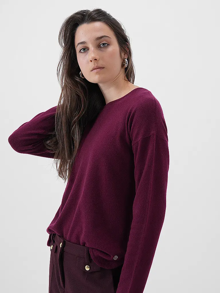 FYNCH-HATTON | Pull en cachemire | Rouge foncé