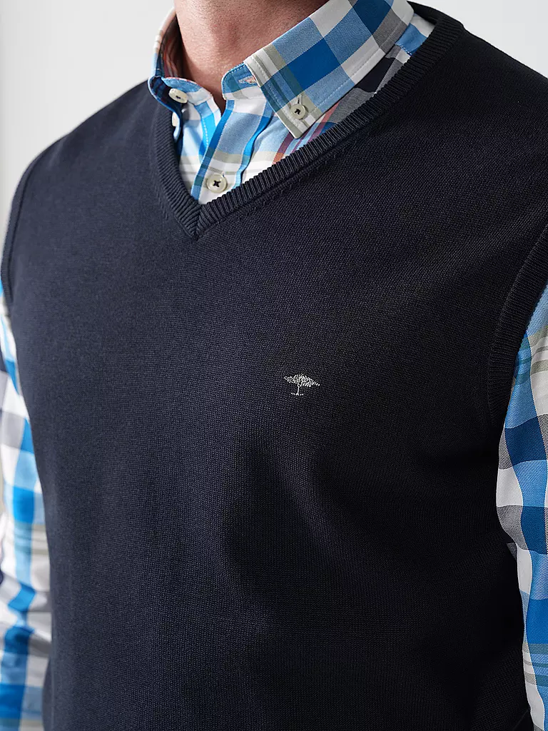 FYNCH-HATTON | Pullunder | Bleu foncé