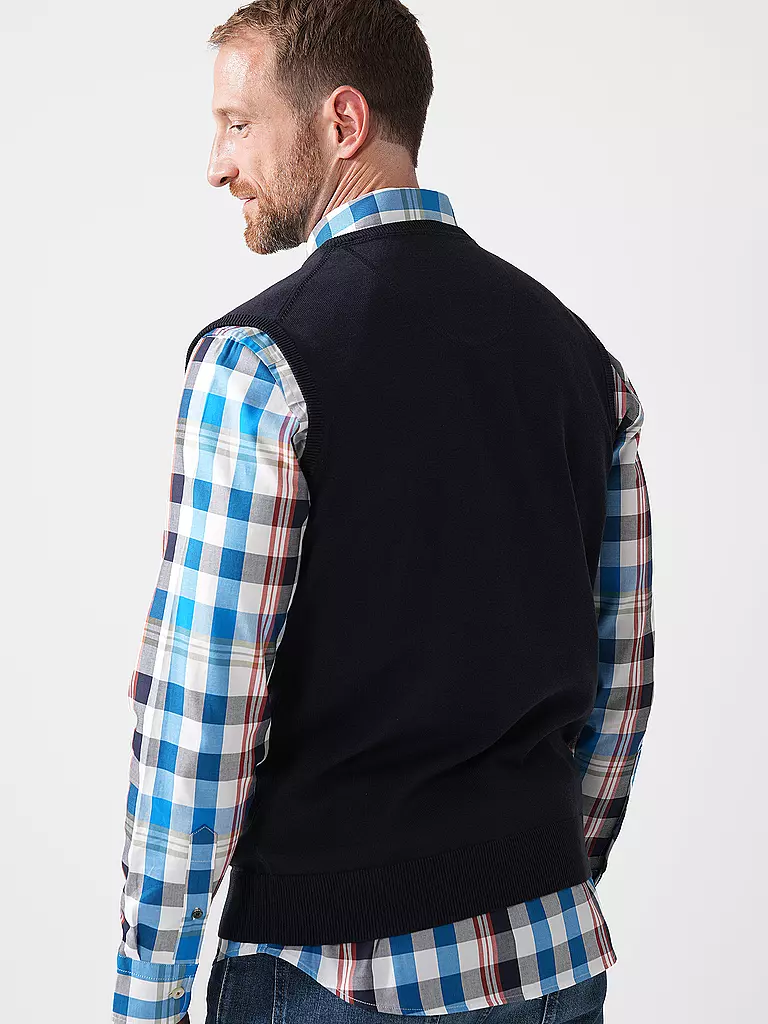 FYNCH-HATTON | Pullunder | Bleu foncé