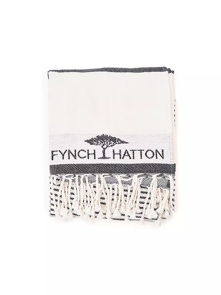 FYNCH-HATTON | Serviette de plage 100x200cm KITAMBAA Black | schwarz