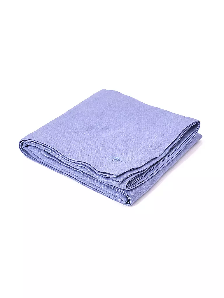 FYNCH-HATTON | Serviettes de table en lin, lot de 4, 50x50cm, bleu colombe | Bleu clair