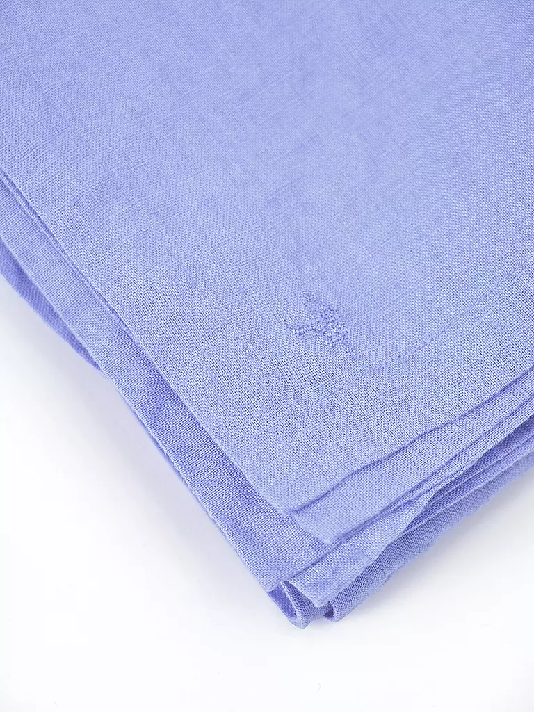 FYNCH-HATTON | Serviettes de table en lin, lot de 4, 50x50cm, bleu colombe | Bleu clair