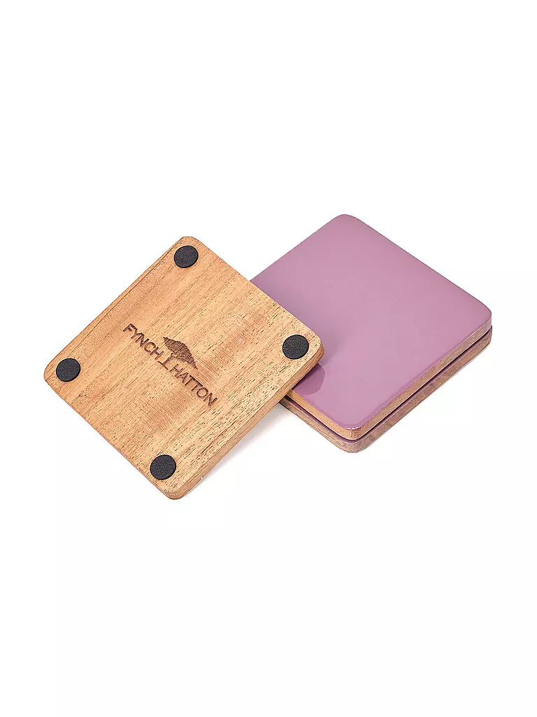 FYNCH-HATTON | Set de 4 sous-verres JALA 10x10cm Orchidée | lila