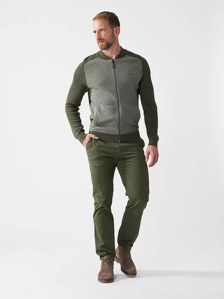 FYNCH-HATTON | Sweatjacke | Olive