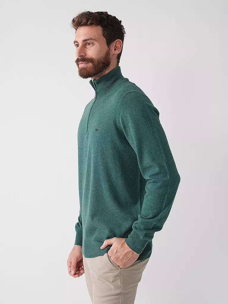 FYNCH-HATTON | Troyer Pullover | Vert foncé
