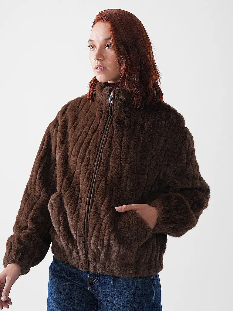 FYNCH-HATTON | Veste aspect fourrure | 