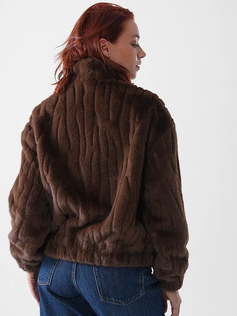 FYNCH-HATTON | Veste aspect fourrure | 