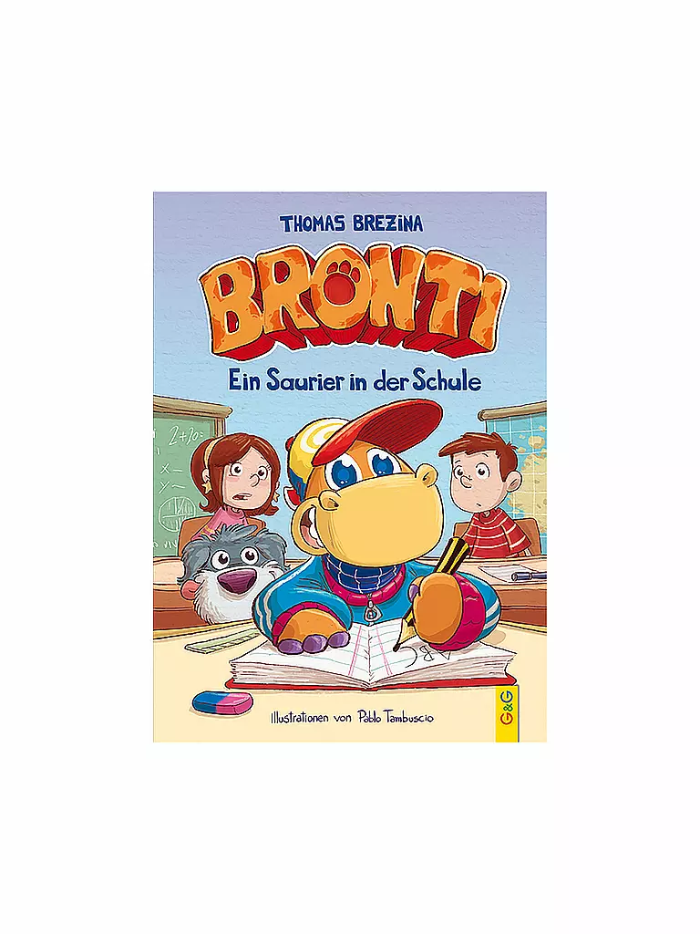 G & G VERLAG | Livre - Bronti - Un dinosaure à l'école | keine Farbe