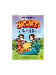 G & G VERLAG | Livre - Bronti - Un dinosaure à la recherche d'un jus de carotte super puissant | Aucune couleur