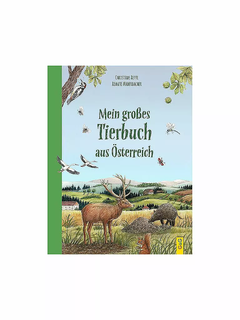 G & G VERLAG | Livre - Mon grand livre des animaux d'Autriche | keine Farbe