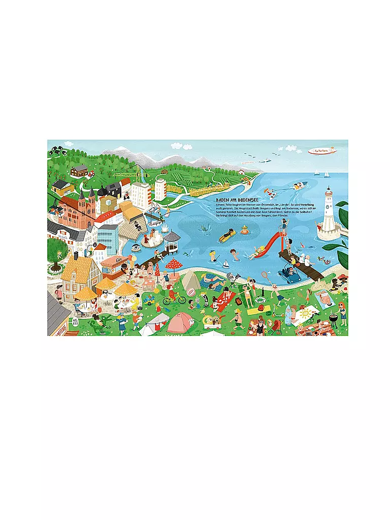 G & G VERLAG | Wimmelbuch Autriche | Aucune couleur