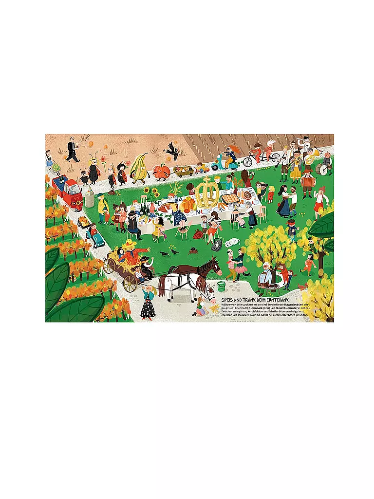 G & G VERLAG | Wimmelbuch Autriche | Aucune couleur