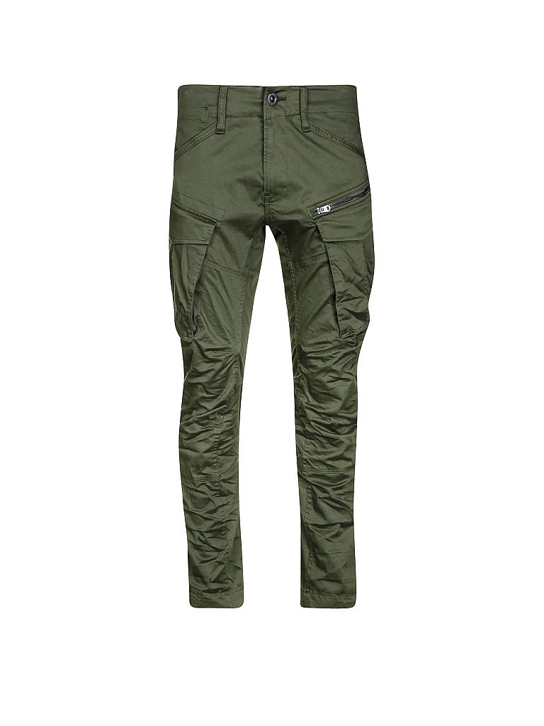 Pantalon cargo coupe fuselée ROVIC 3D olive 31/L34