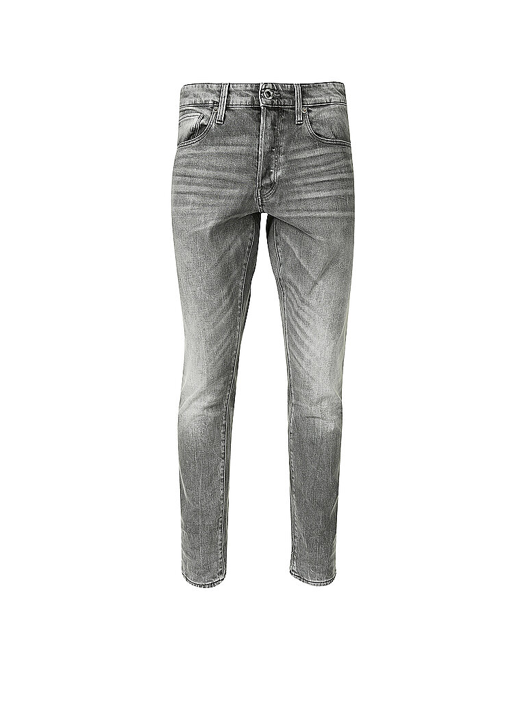 Jeans coupe droite fuselée gris 34/L34