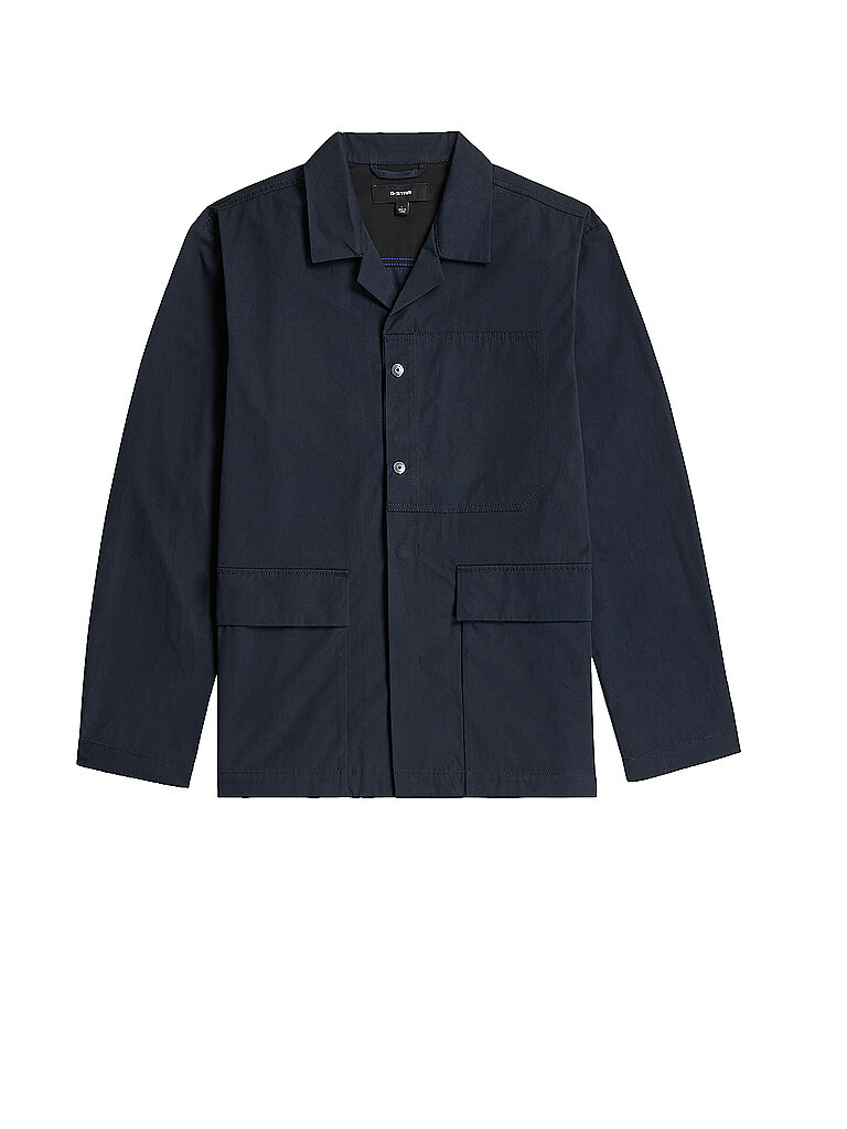 Overshirt MARSEILLE bleu marine XL