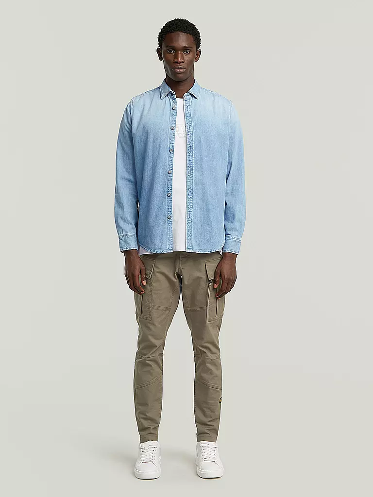 G-STAR RAW | Chemise en jean slim fit | hellblau