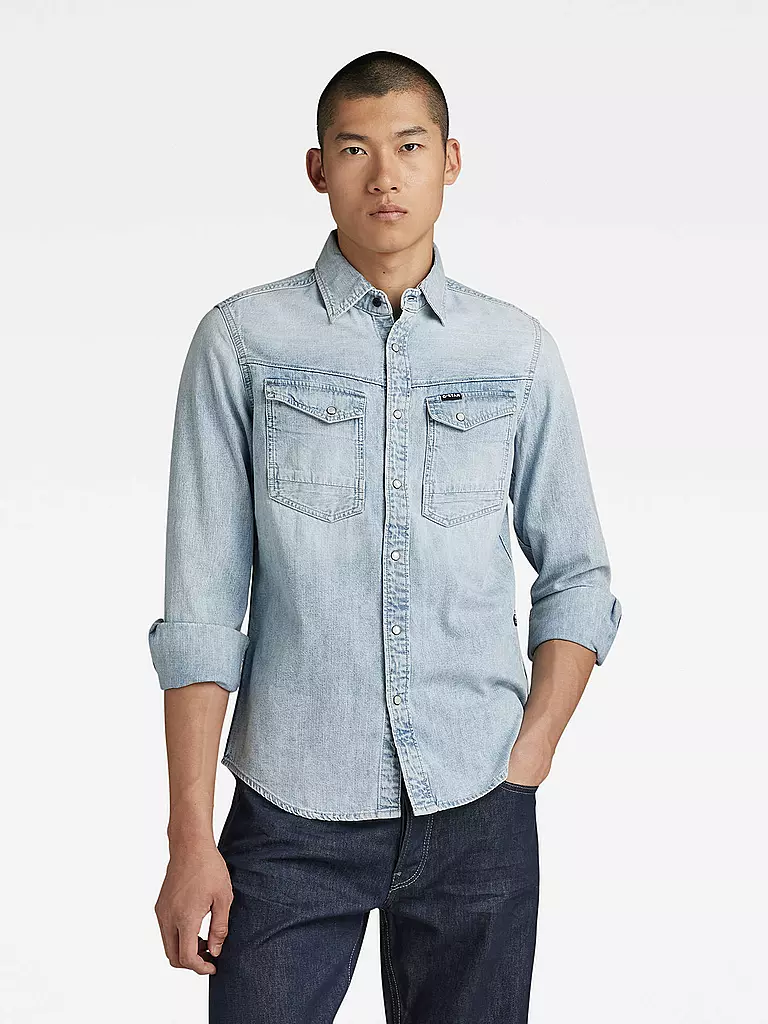 G-STAR RAW | Chemise en jean | Bleu clair