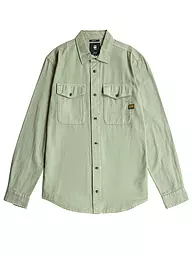 G-STAR RAW | Chemise Slim Fit MARINE | Vert clair