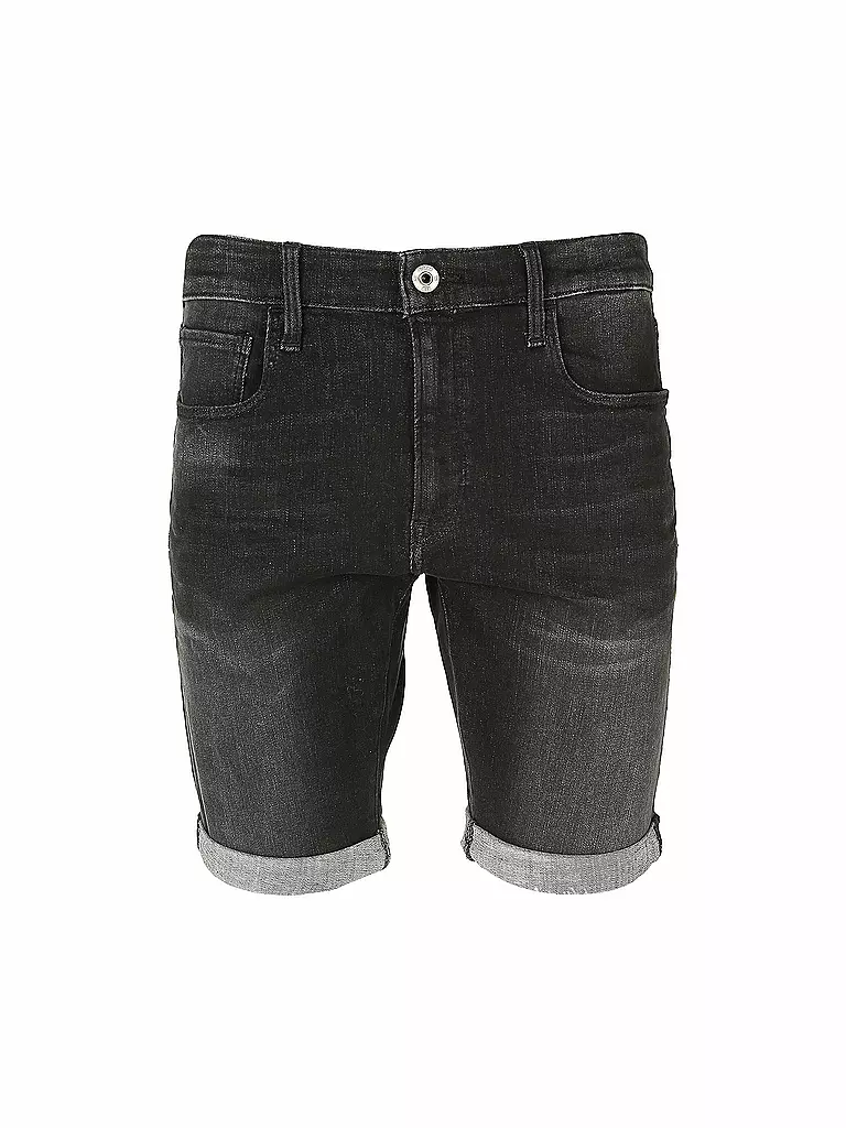 G-STAR RAW | Jeansshorts Slim Fit « 3301 » | grau