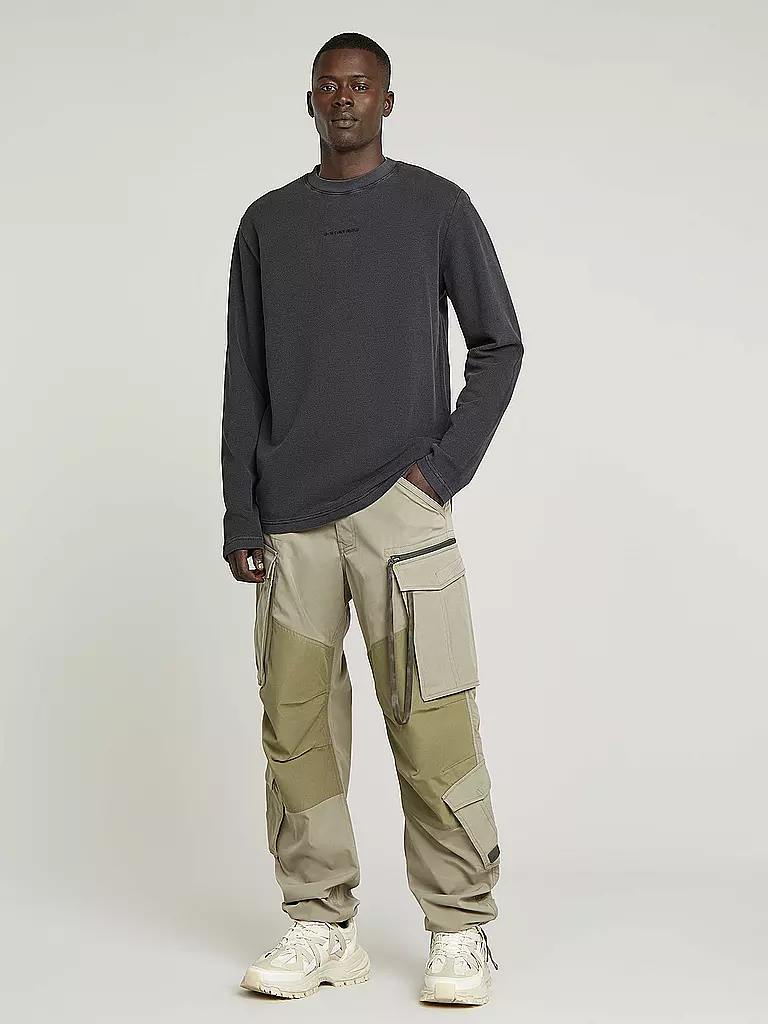 G-STAR RAW | Langarmshirt | schwarz