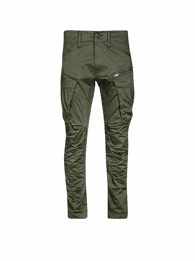 G-STAR RAW | Pantalon cargo coupe fuselée ROVIC 3D | olive
