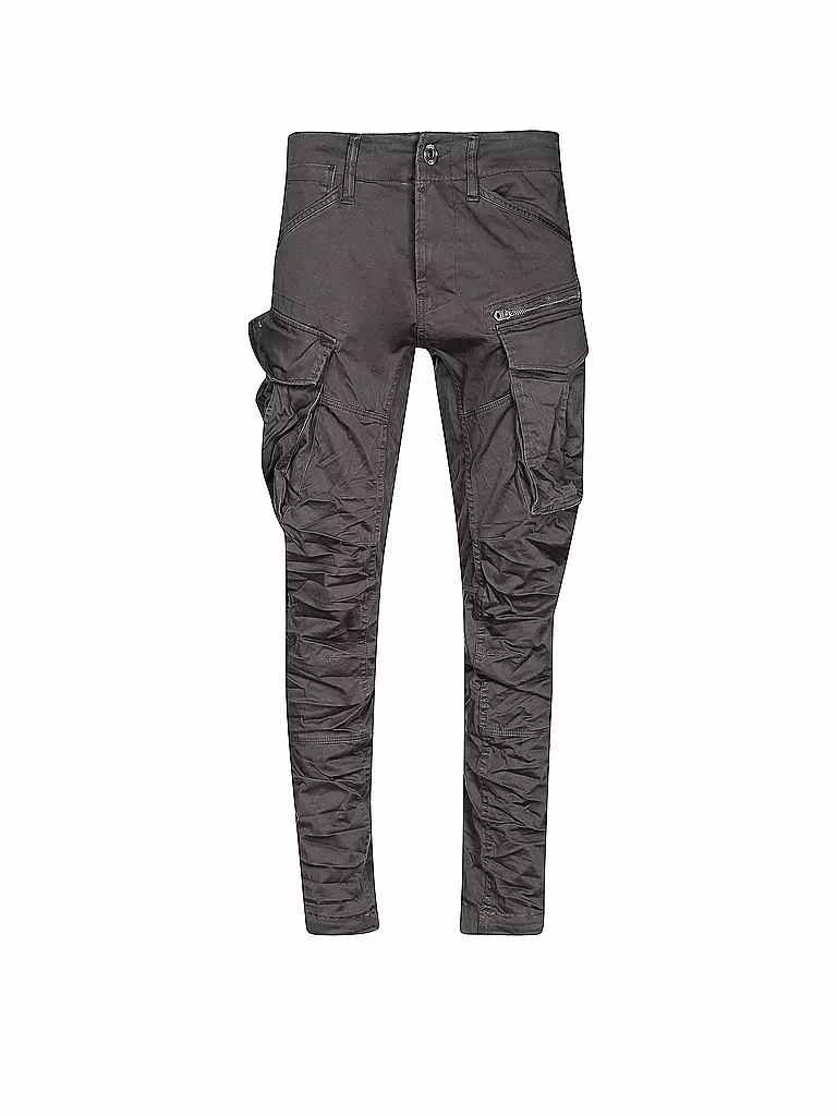 G-STAR RAW | Pantalon cargo coupe fuselée ROVIC 3D | grau