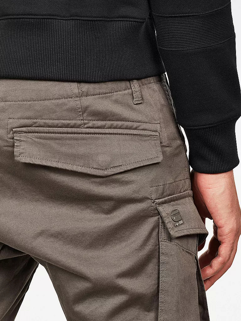 G-STAR RAW | Pantalon cargo coupe fuselée ROVIC 3D | grau