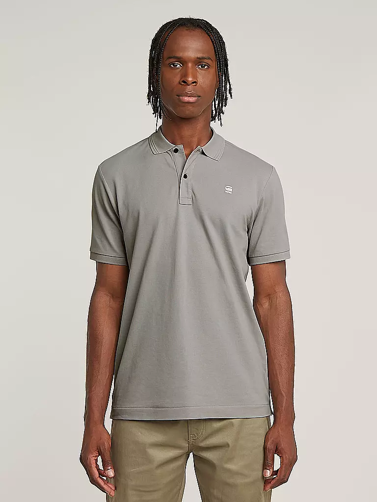 G-STAR RAW | Polo | hellgrau
