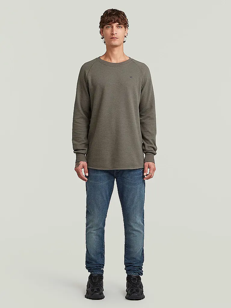 G-STAR RAW | Sweat JIRGI R T L S | hellgrau