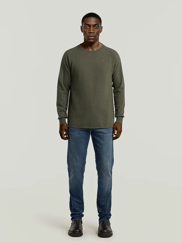 G-STAR RAW | Sweater JIRGI R T L S | grau