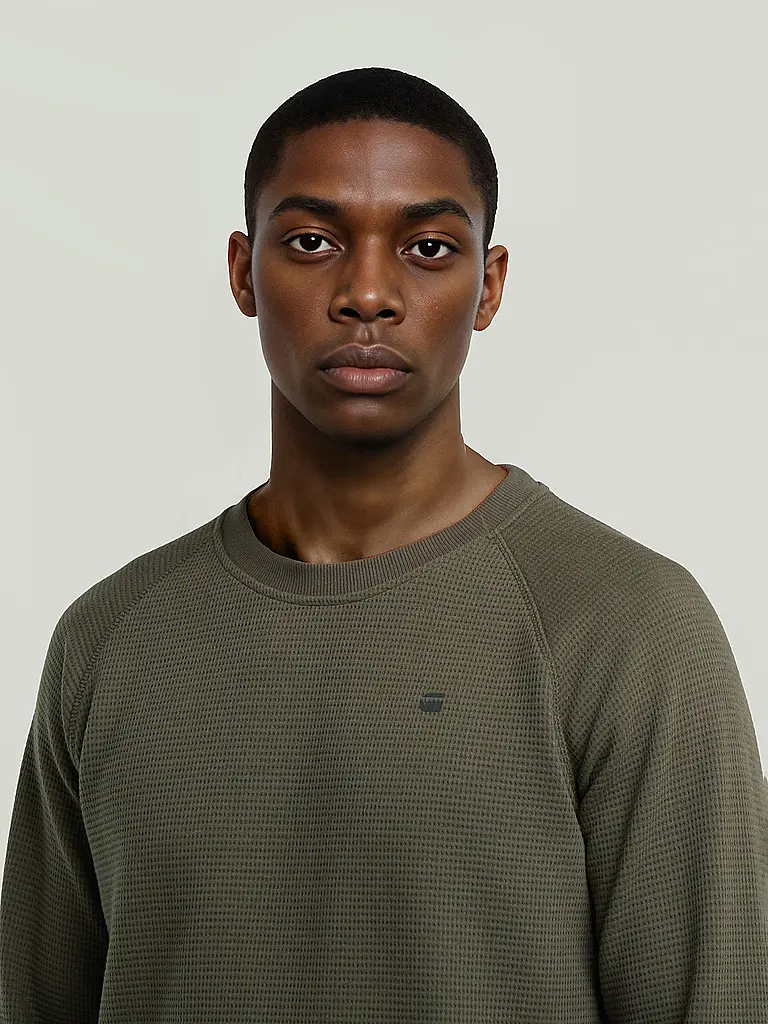 G-STAR RAW | Sweater JIRGI R T L S | grau